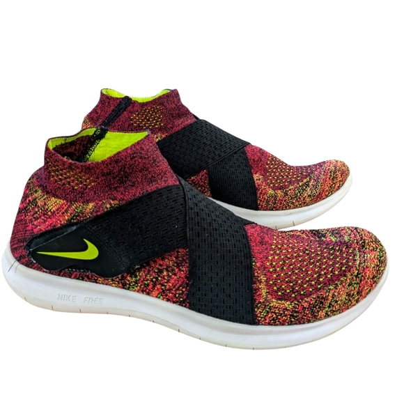 Nike Free RN Motion Flyknit Running Sneaker Size 7.5 - Picture 1 of 12